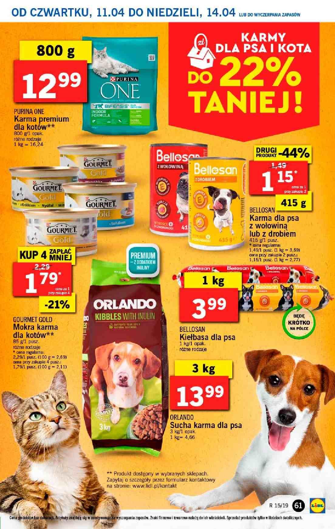 Gazetka promocyjna Lidl do 14/04/2019 str.61