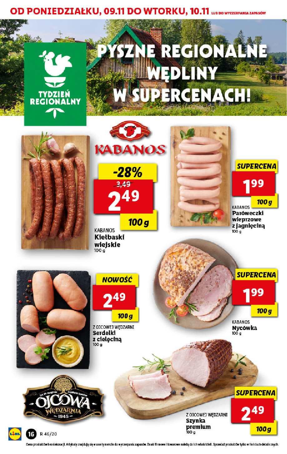 Gazetka promocyjna Lidl do 14/11/2020 str.16