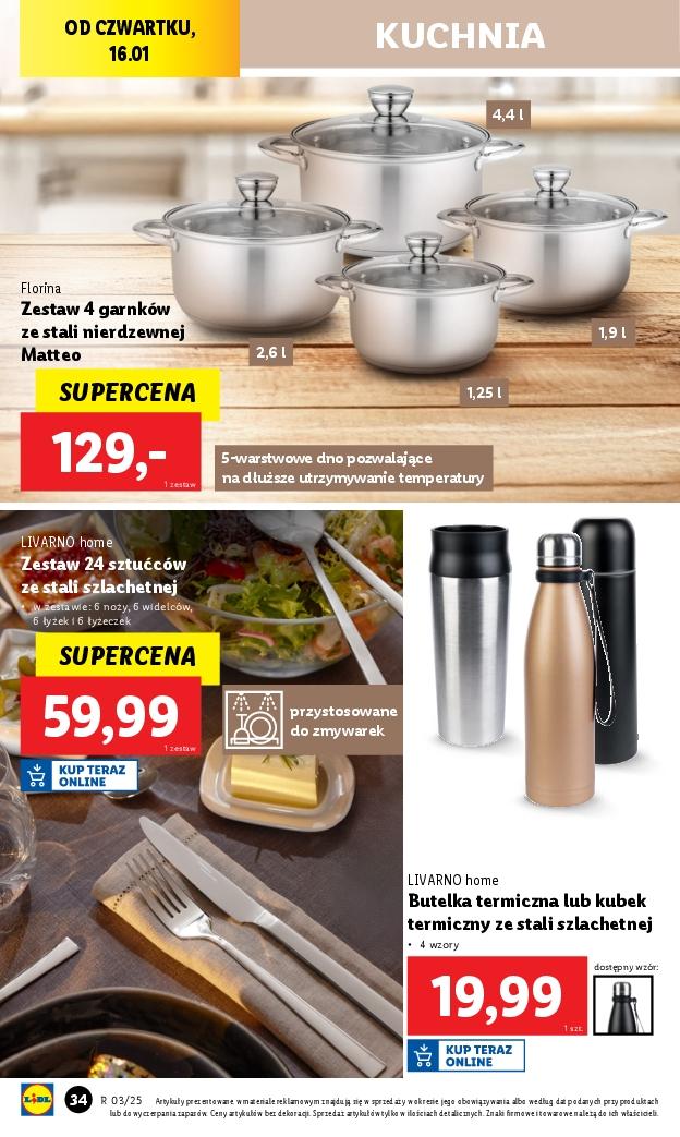 Gazetka promocyjna Lidl do 18/01/2025 str.34