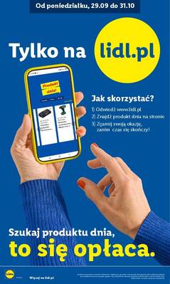 Lidl od poniedziałku