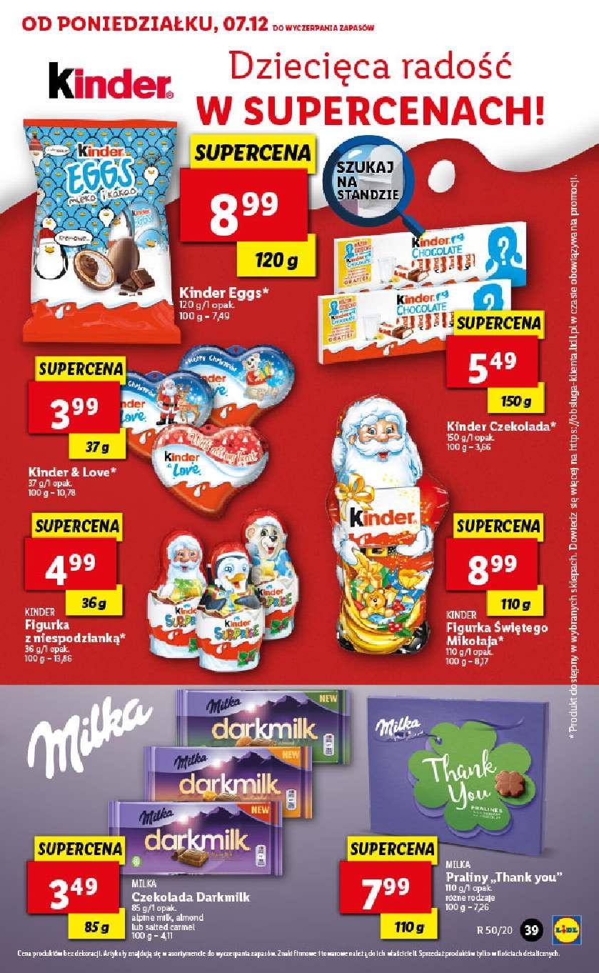 Gazetka promocyjna Lidl do 09/12/2020 str.39