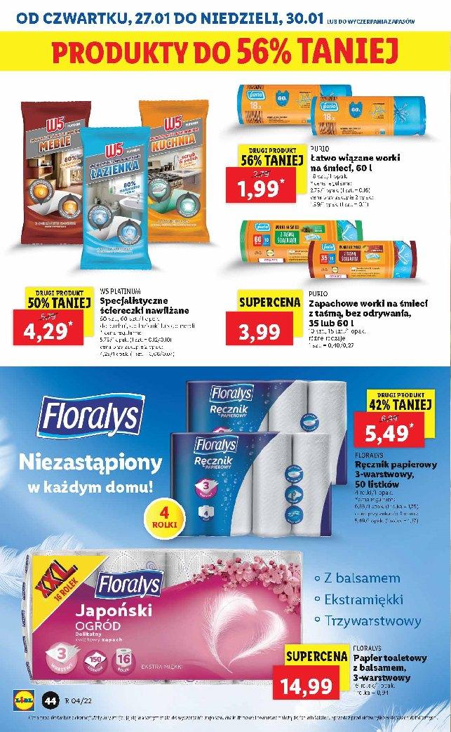 Gazetka promocyjna Lidl do 30/01/2022 str.44