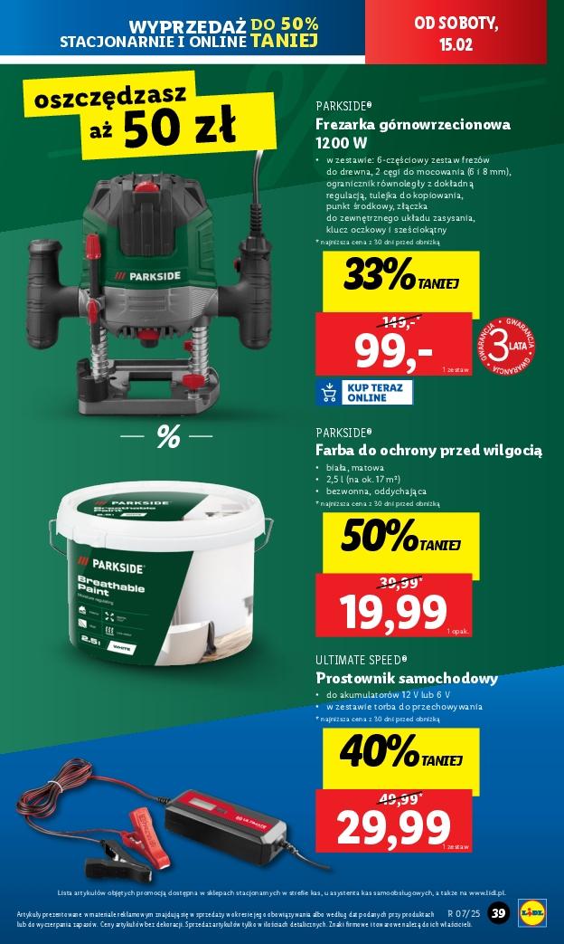 Gazetka promocyjna Lidl do 15/02/2025 str.45