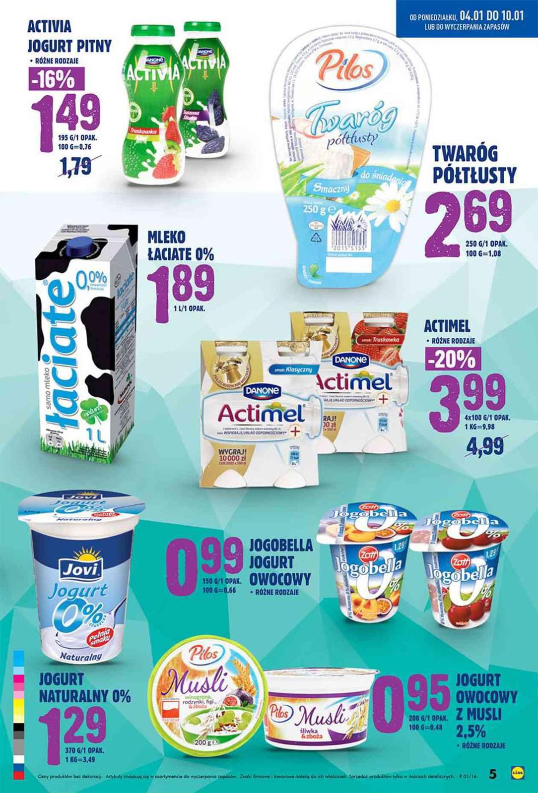 Gazetka promocyjna Lidl do 10/01/2016 str.5