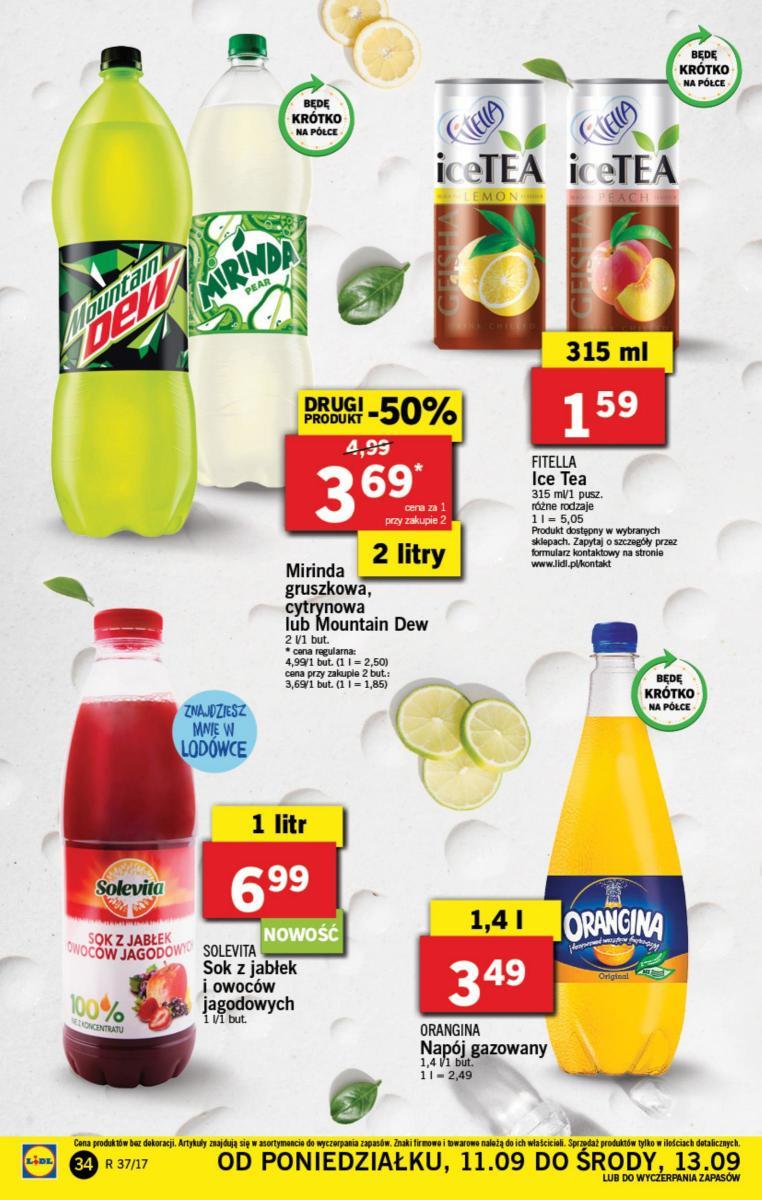 Gazetka promocyjna Lidl do 13/09/2017 str.34