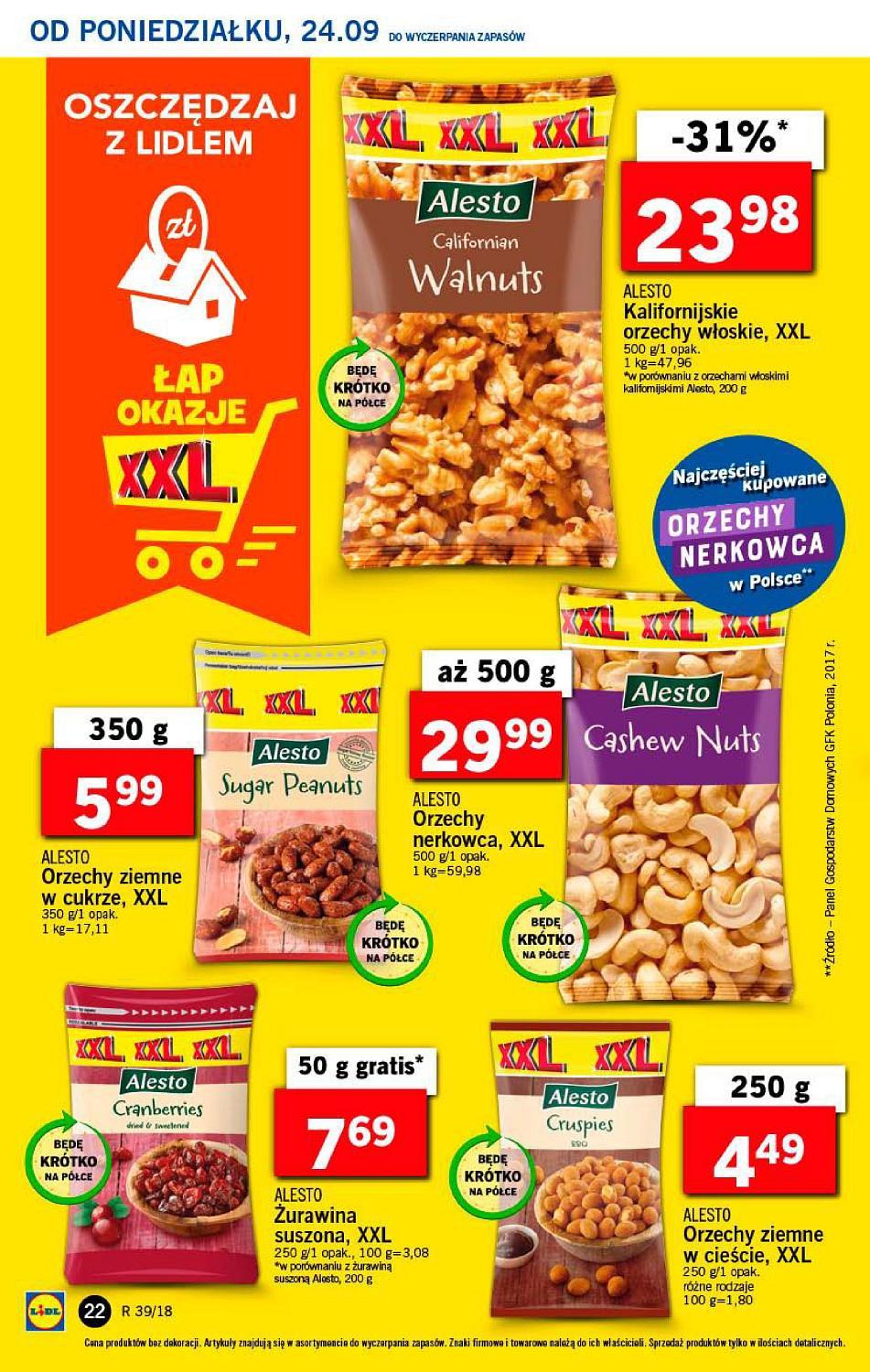 Gazetka promocyjna Lidl do 26/09/2018 str.22