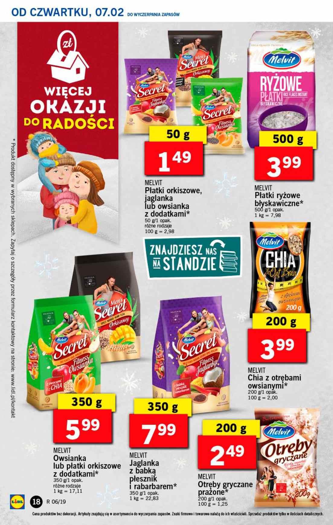 Gazetka promocyjna Lidl do 09/02/2019 str.18