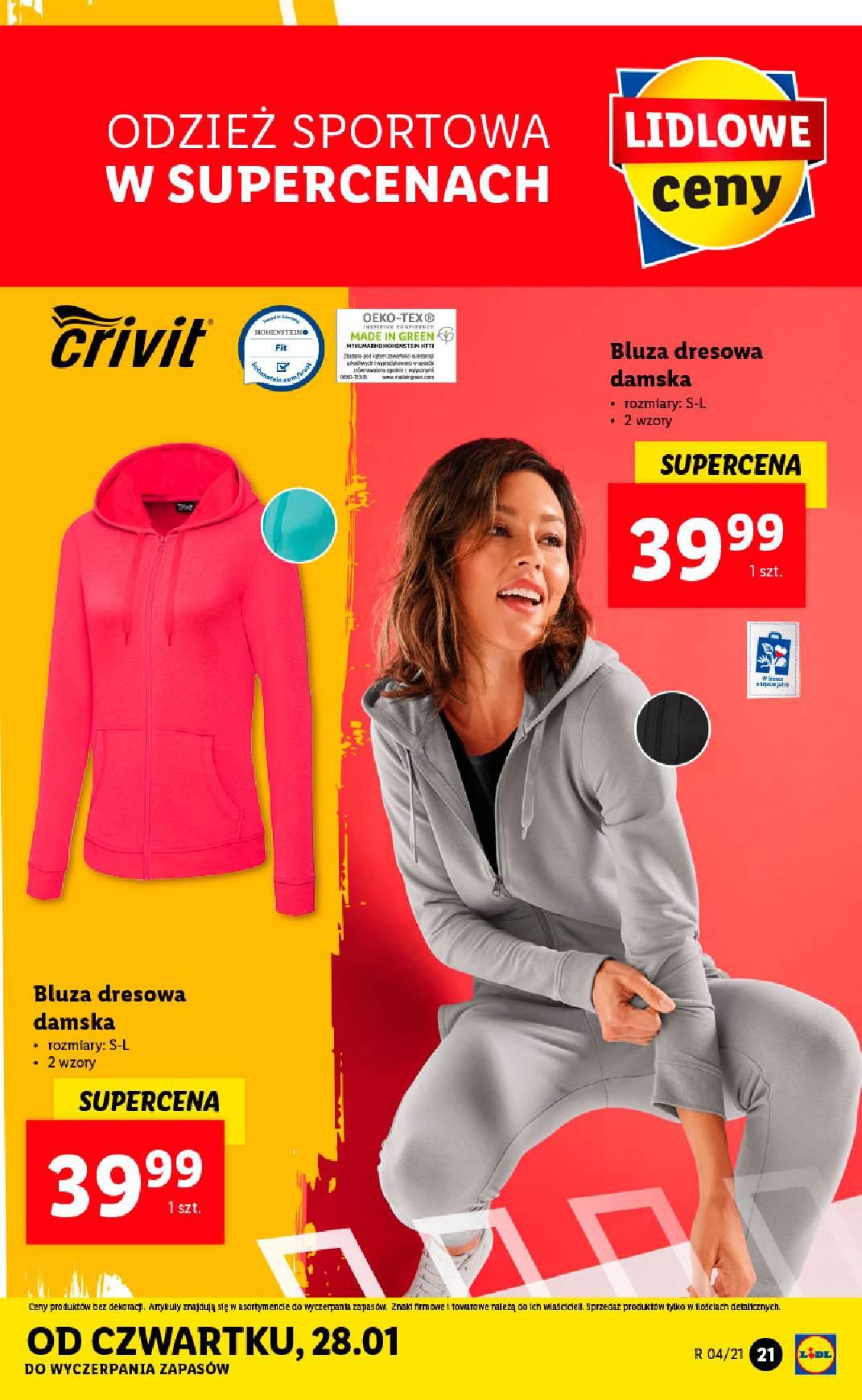 Gazetka promocyjna Lidl do 30/01/2021 str.21