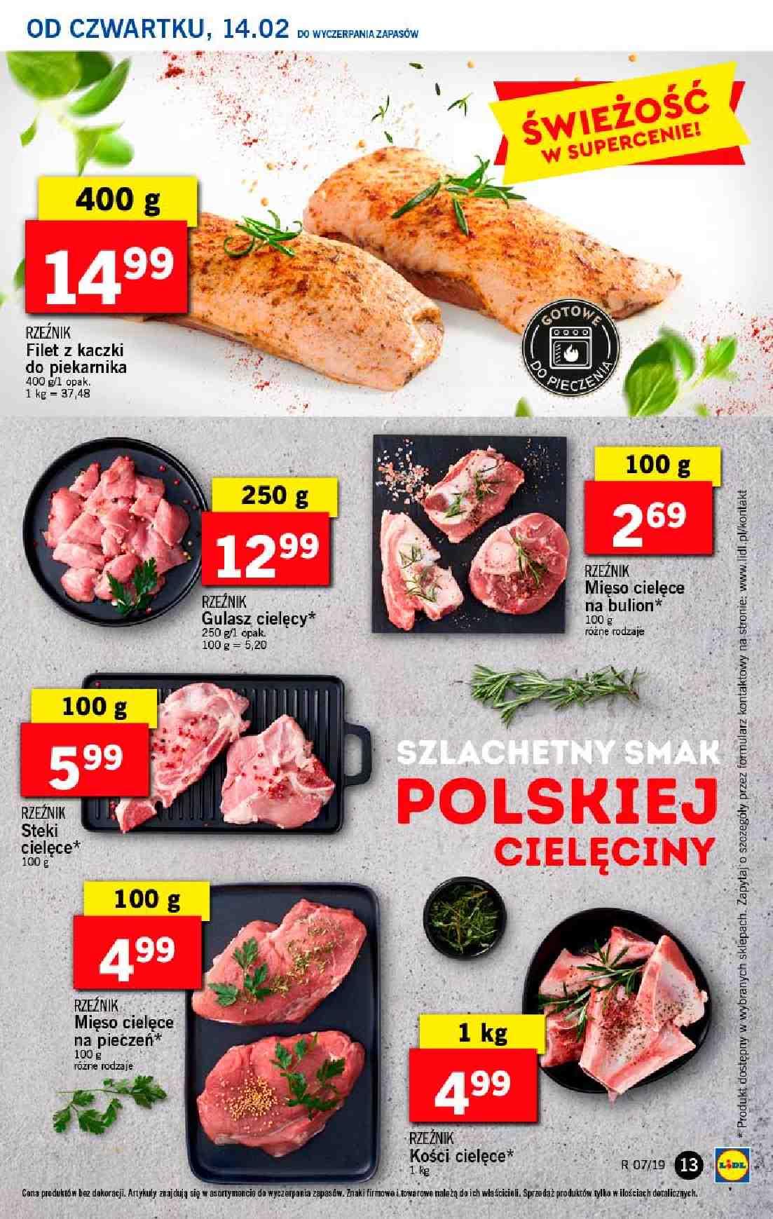 Gazetka promocyjna Lidl do 16/02/2019 str.13