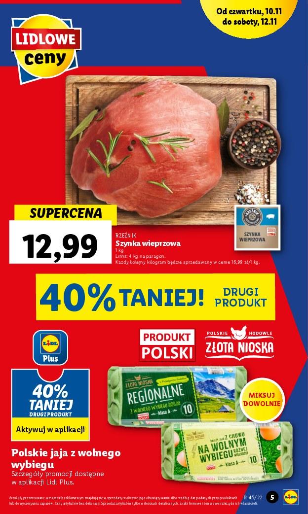 Gazetka promocyjna Lidl do 12/11/2022 str.5