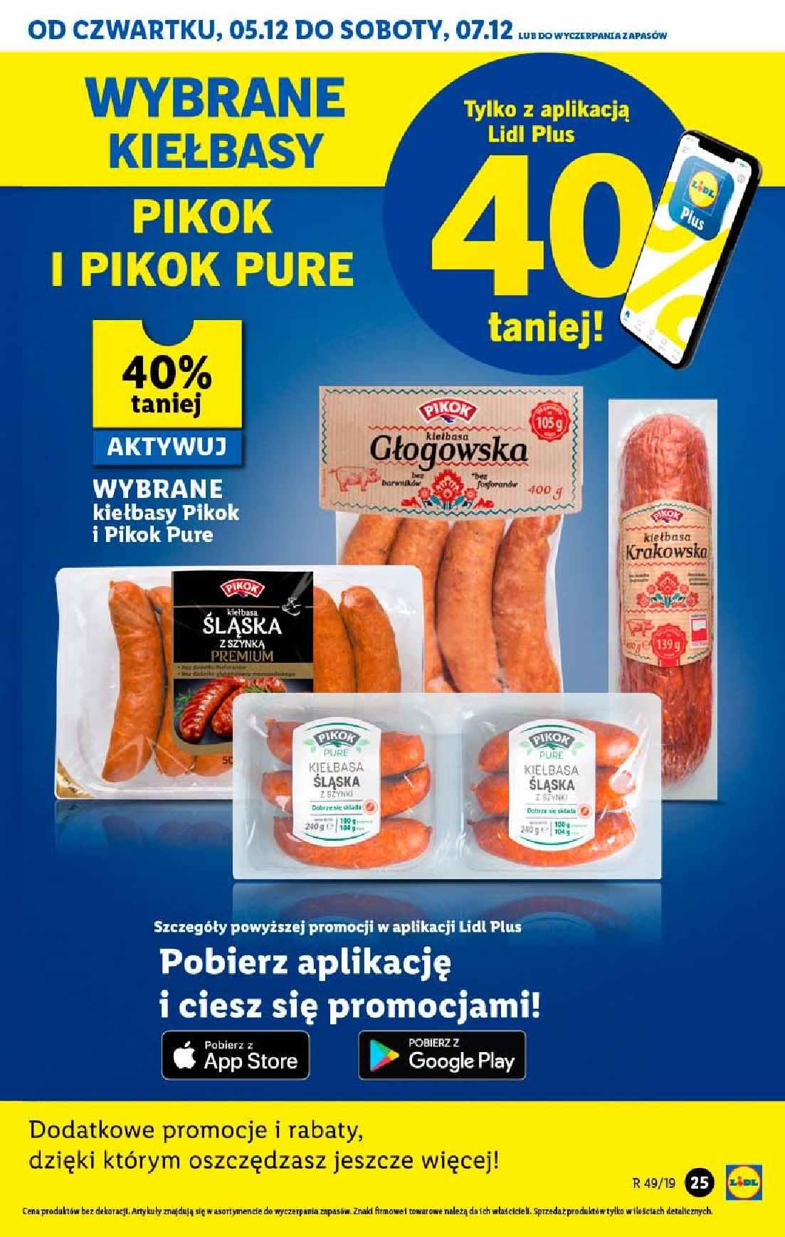 Gazetka promocyjna Lidl do 07/12/2019 str.25