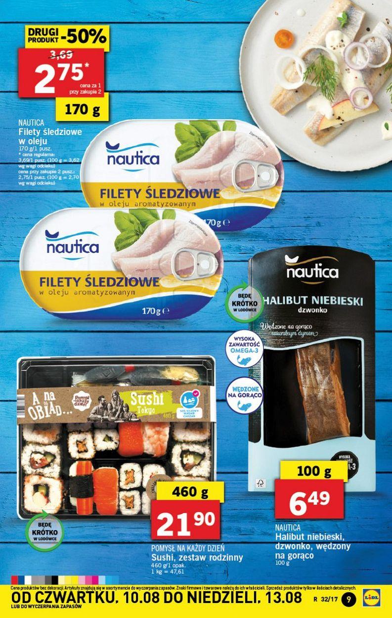 Gazetka promocyjna Lidl do 13/08/2017 str.9