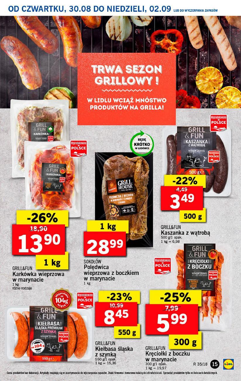 Gazetka promocyjna Lidl do 02/09/2018 str.15