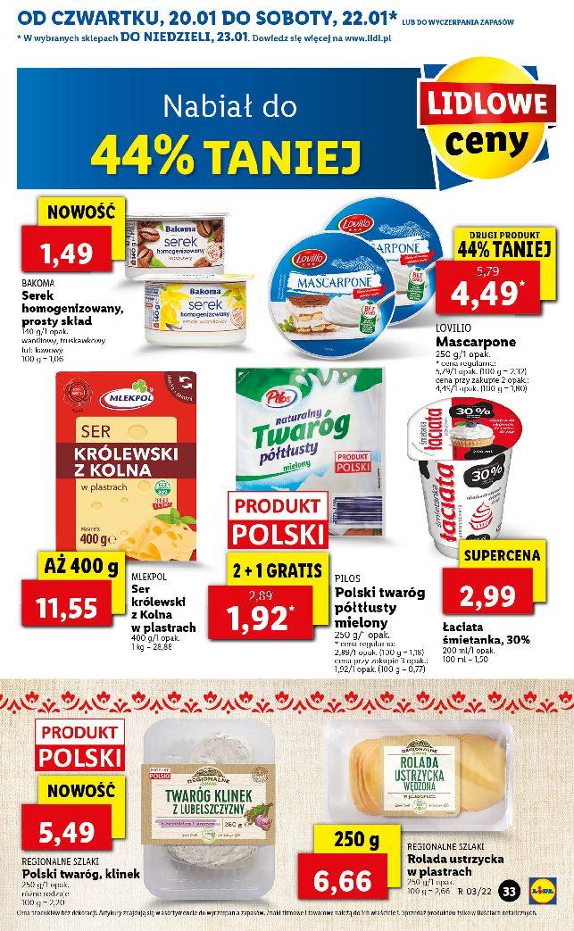 Gazetka promocyjna Lidl do 23/01/2022 str.33