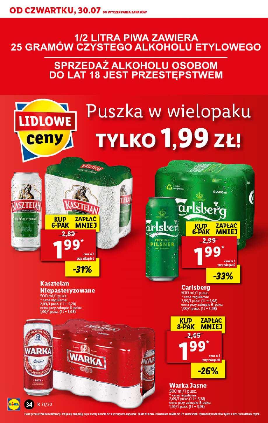 Gazetka promocyjna Lidl do 01/08/2020 str.34