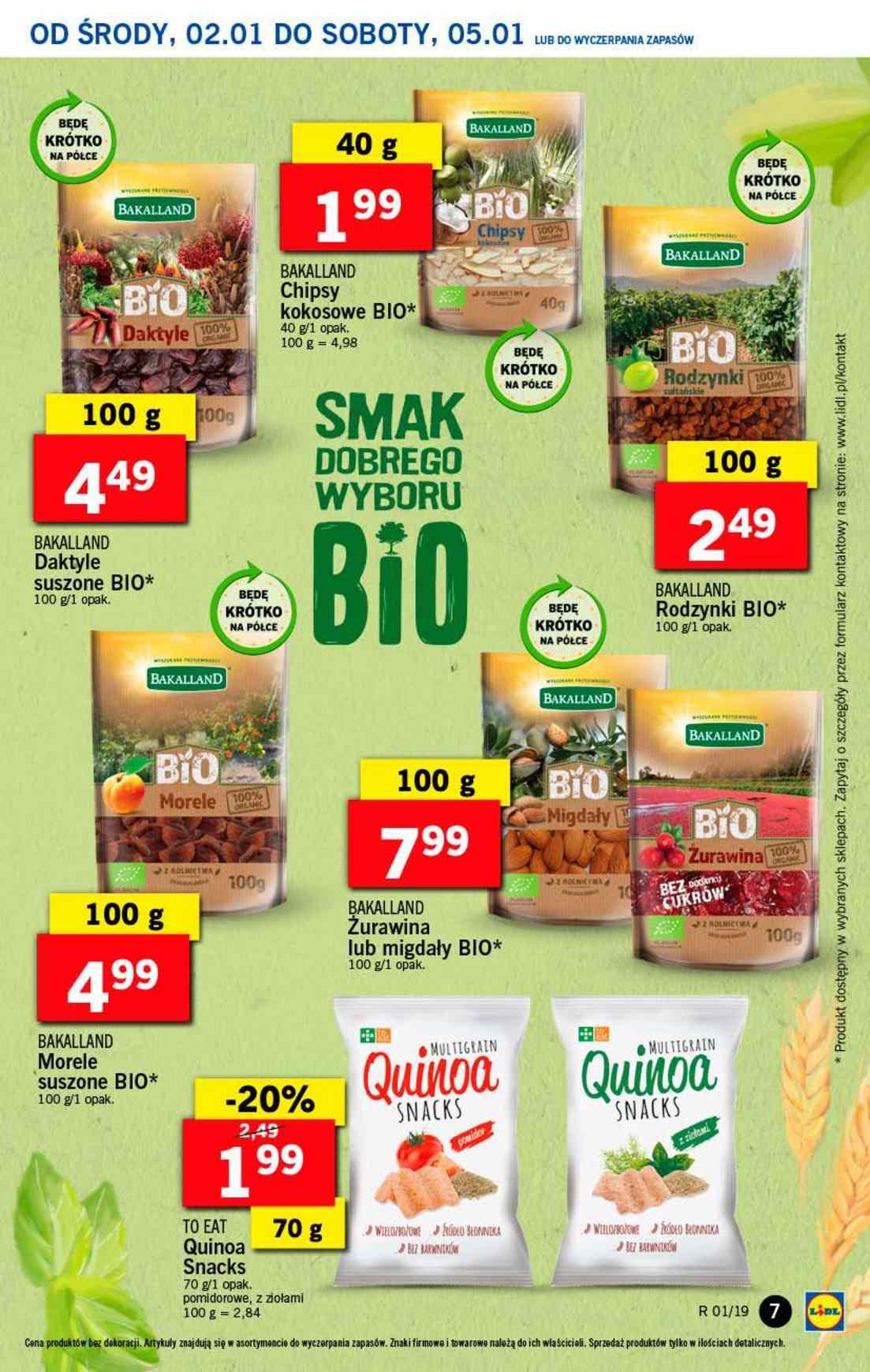 Gazetka promocyjna Lidl do 05/01/2019 str.7