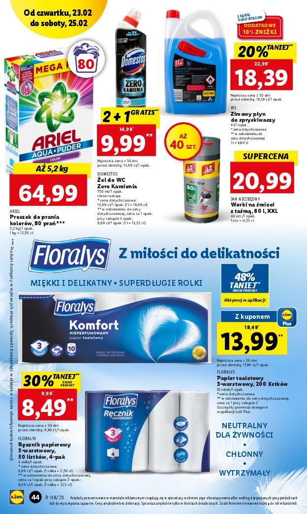 Gazetka promocyjna Lidl do 25/02/2023 str.44