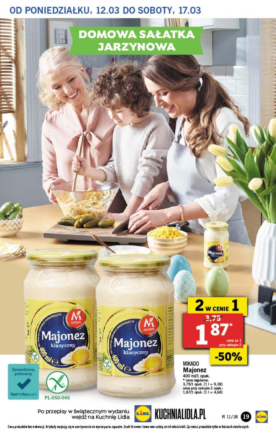 Gazetka promocyjna Lidl do 14/03/2018 str.19