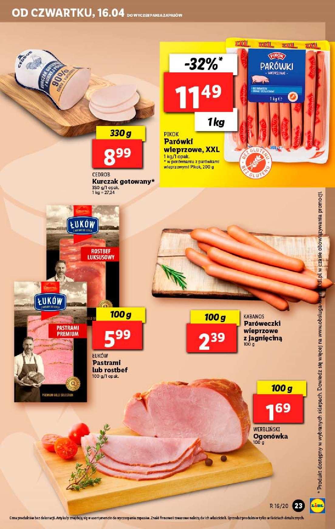 Gazetka promocyjna Lidl do 18/04/2020 str.23