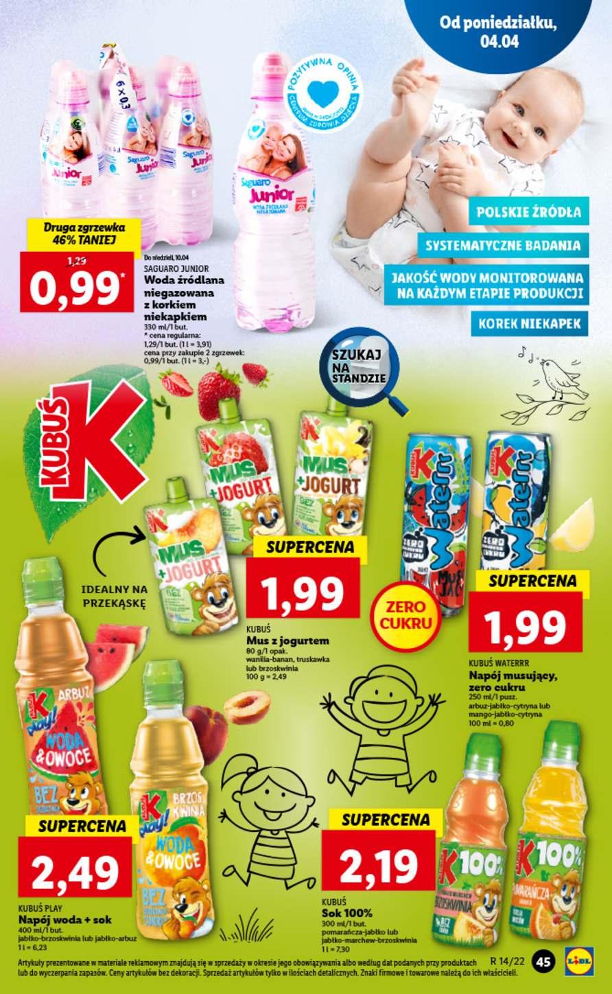 Gazetka promocyjna Lidl do 06/04/2022 str.45