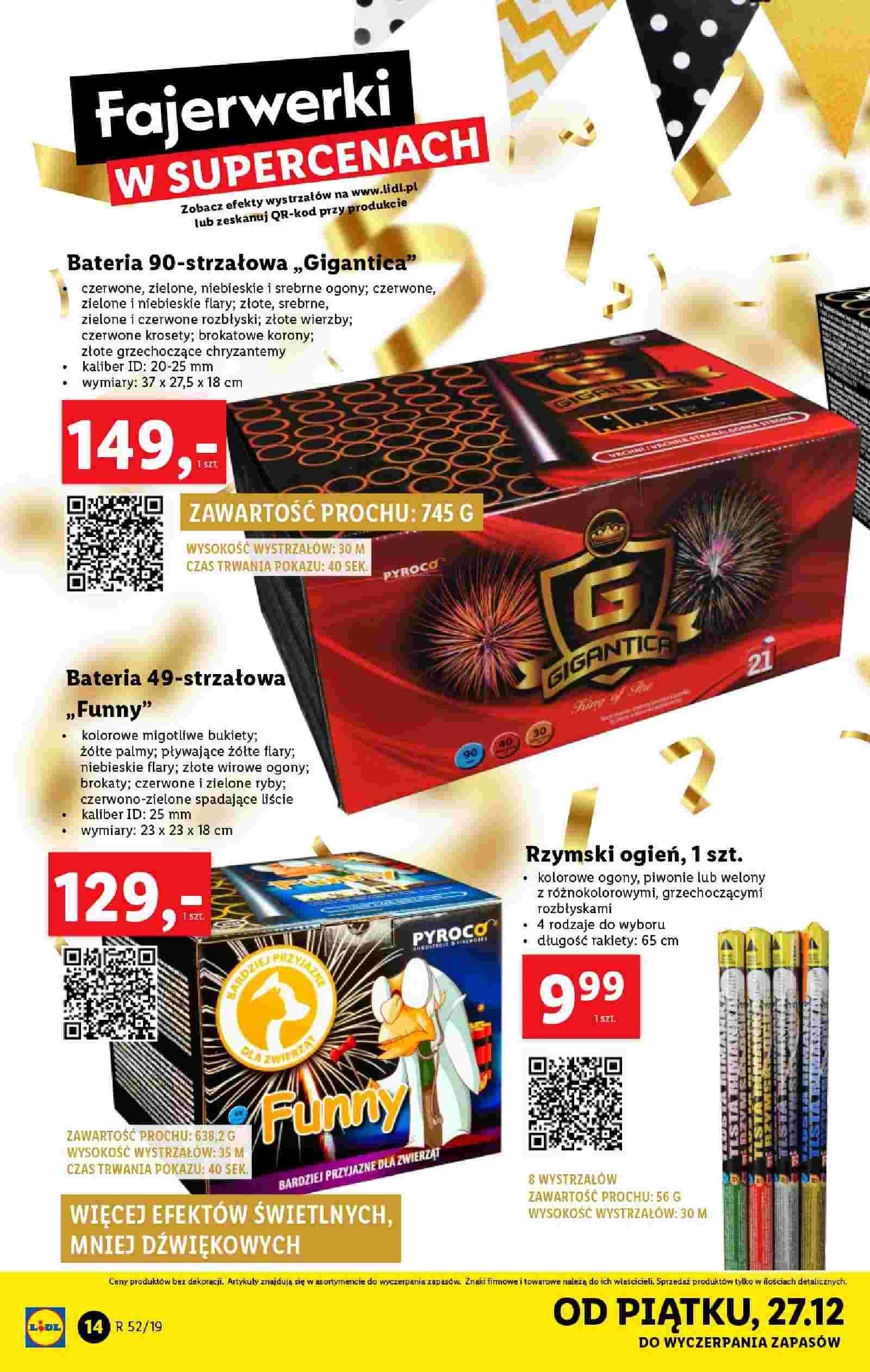 Gazetka promocyjna Lidl do 29/12/2019 str.14