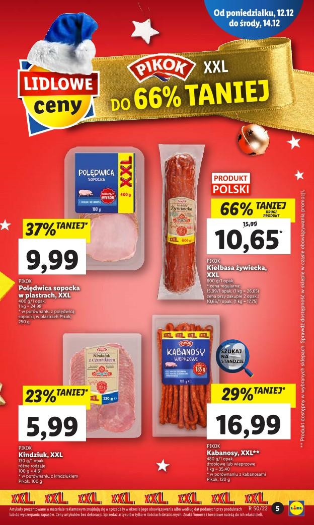 Gazetka promocyjna Lidl do 14/12/2022 str.5