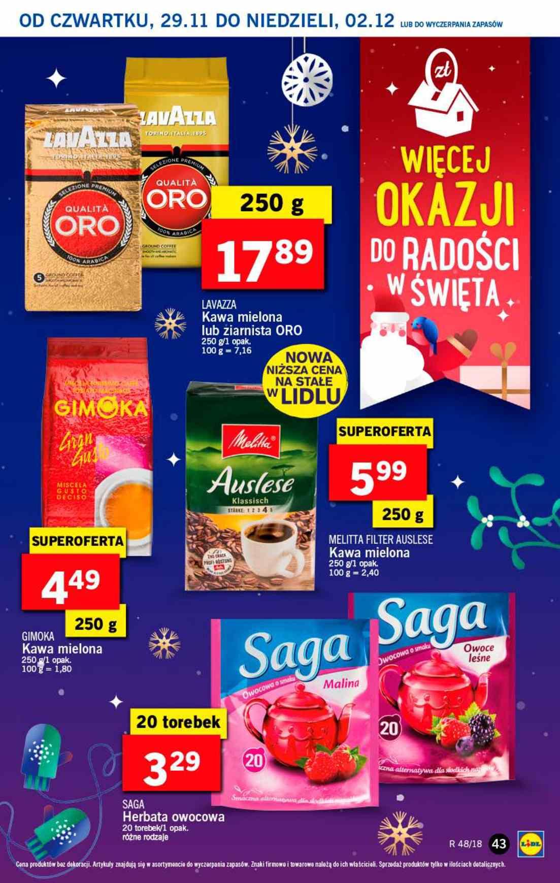 Gazetka promocyjna Lidl do 02/12/2018 str.43