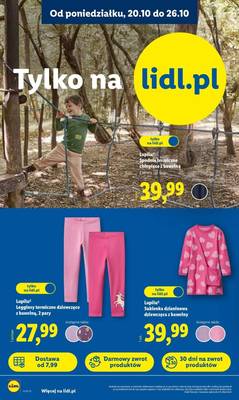 Lidl katalog 20.10