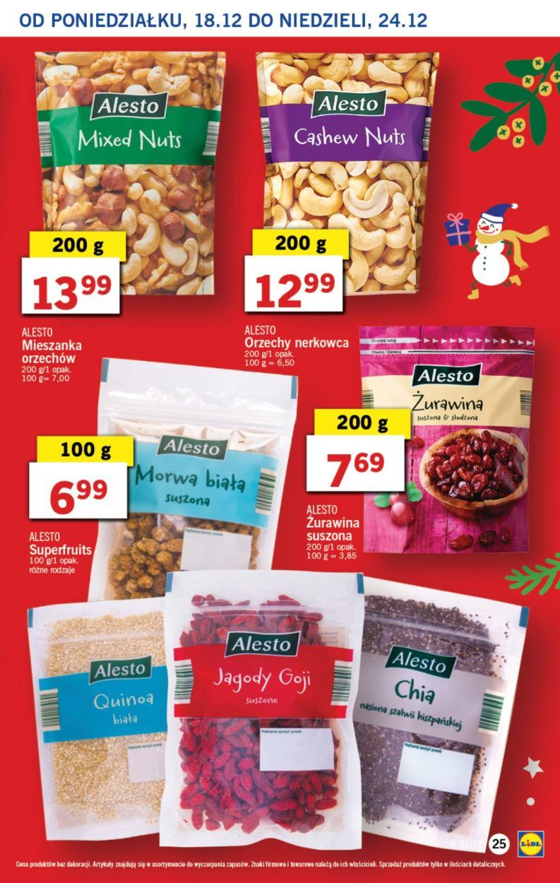 Gazetka promocyjna Lidl do 20/12/2017 str.25