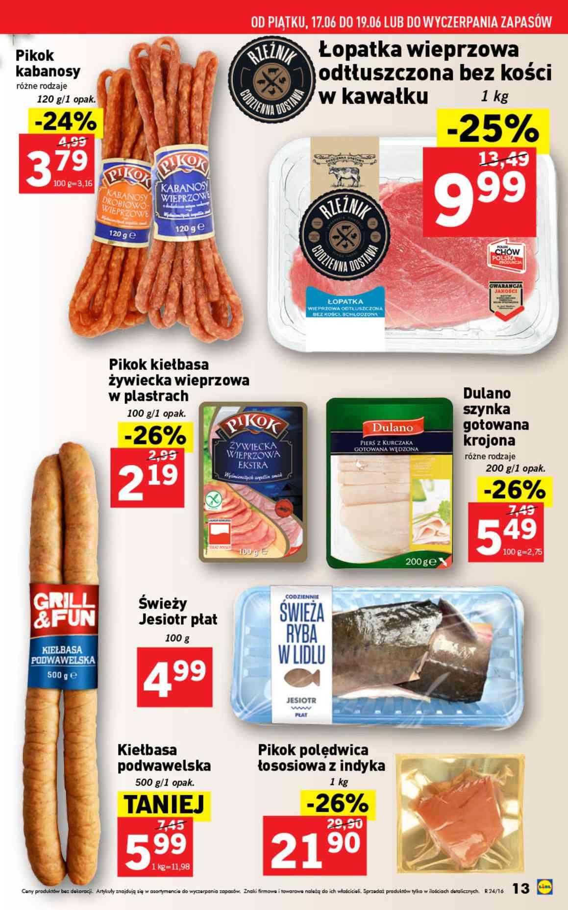 Gazetka promocyjna Lidl do 19/06/2016 str.13