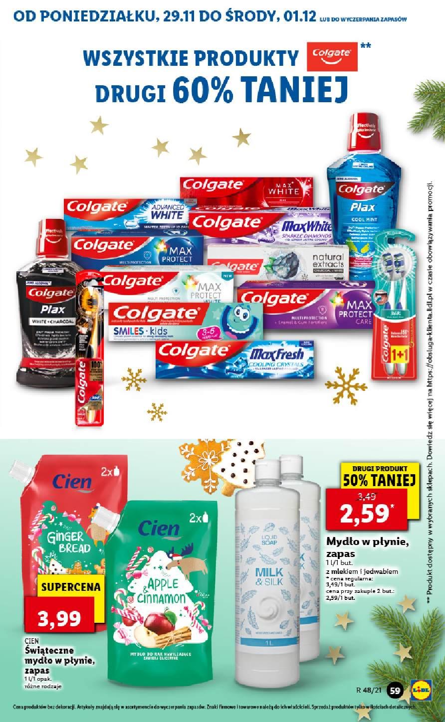 Gazetka promocyjna Lidl do 01/12/2021 str.59