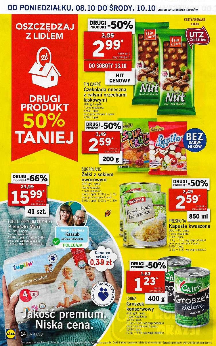 Gazetka promocyjna Lidl do 10/10/2018 str.14