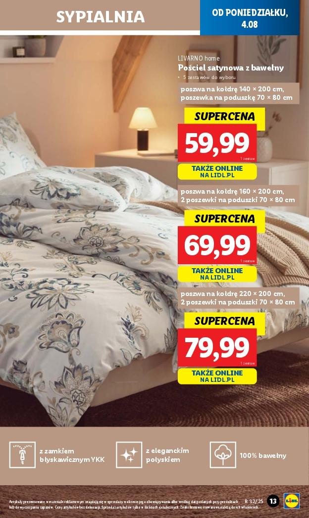 Gazetka promocyjna Lidl do 09/08/2025 str.13