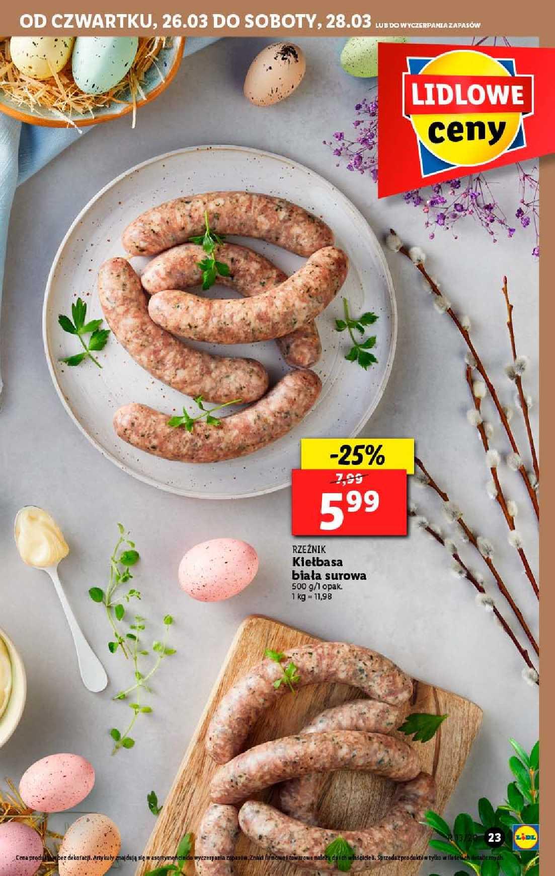 Gazetka promocyjna Lidl do 28/03/2020 str.23