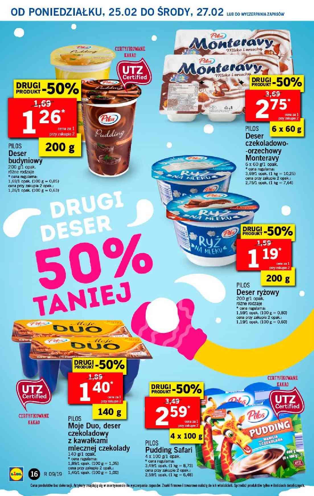 Gazetka promocyjna Lidl do 27/02/2019 str.16