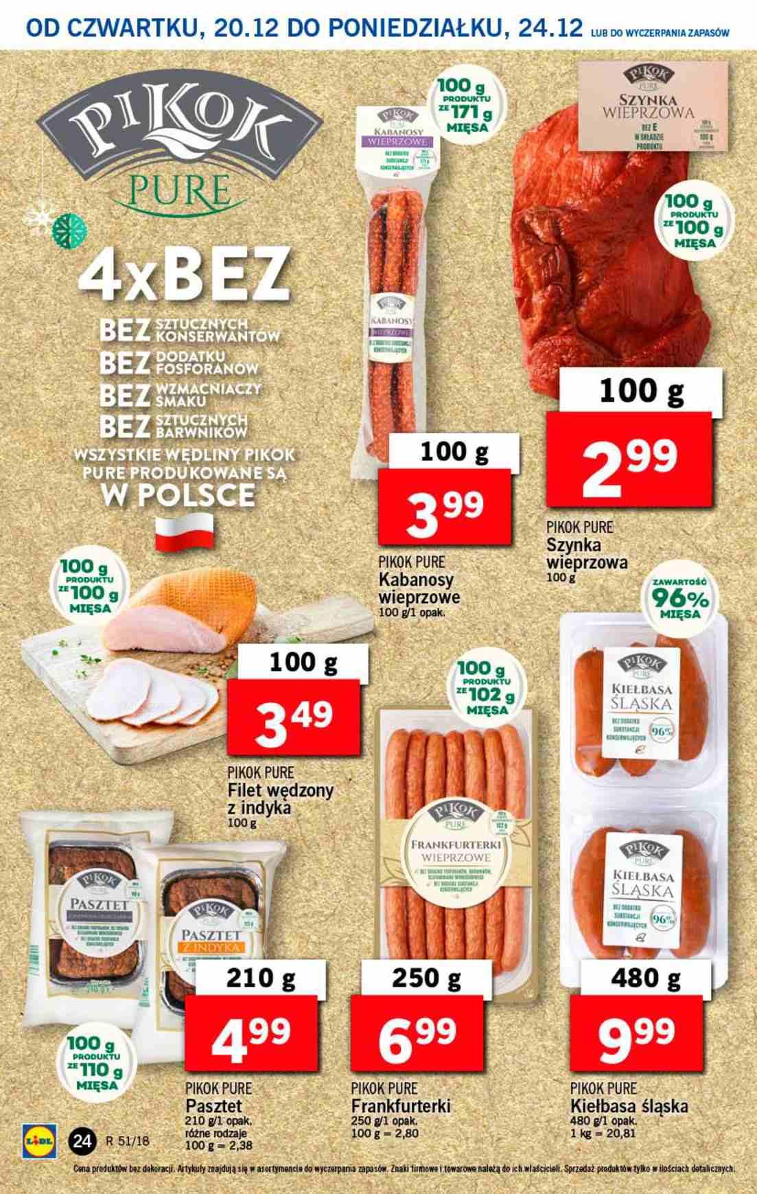 Gazetka promocyjna Lidl do 23/12/2018 str.24