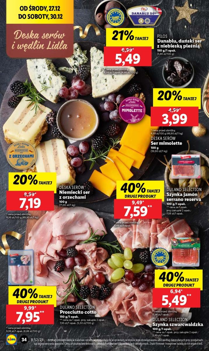 Gazetka promocyjna Lidl do 30/12/2023 str.34