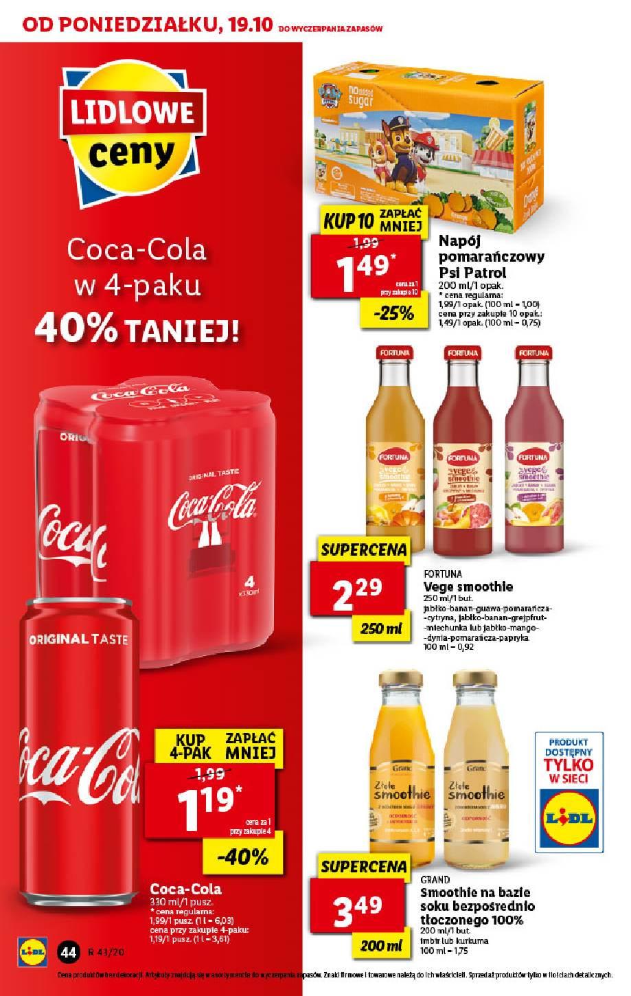 Gazetka promocyjna Lidl do 21/10/2020 str.44