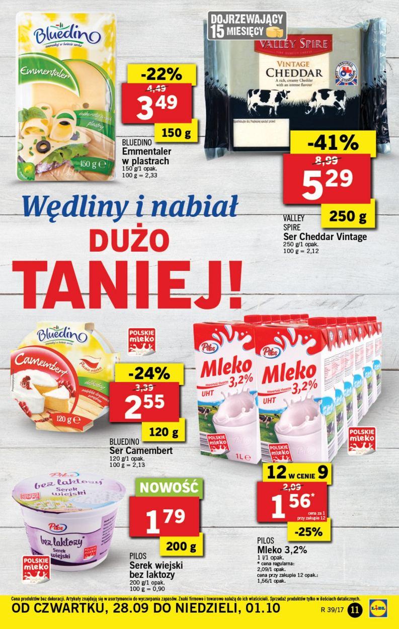 Gazetka promocyjna Lidl do 01/10/2017 str.11