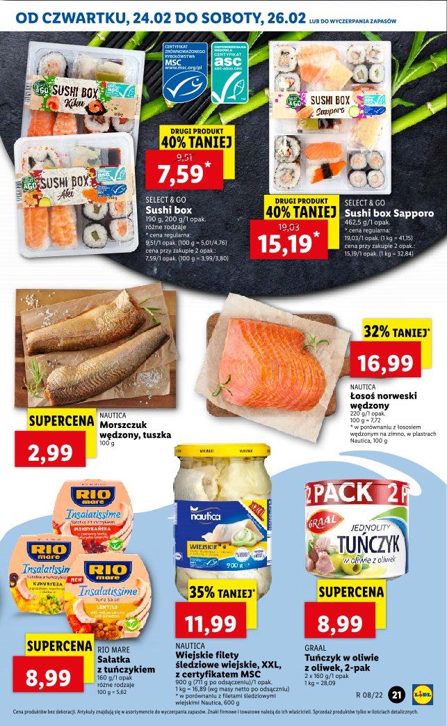 Gazetka promocyjna Lidl do 26/02/2022 str.21