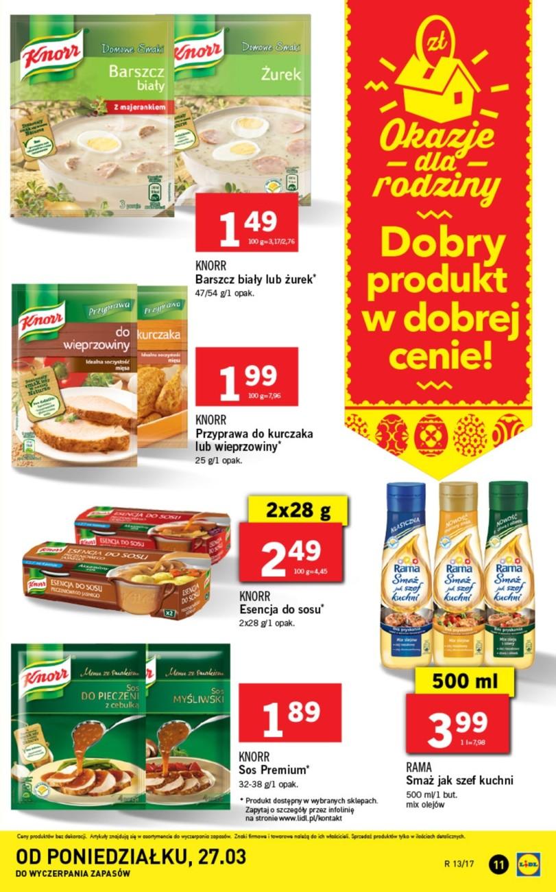 Gazetka promocyjna Lidl do 29/03/2017 str.11