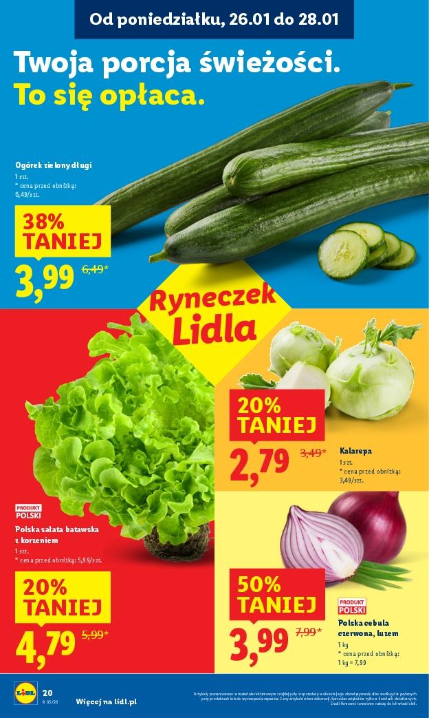 Gazetka promocyjna Lidl do 28/01/2026 str.20