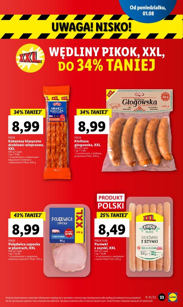 Gazetka promocyjna Lidl do 03/08/2022 str.33