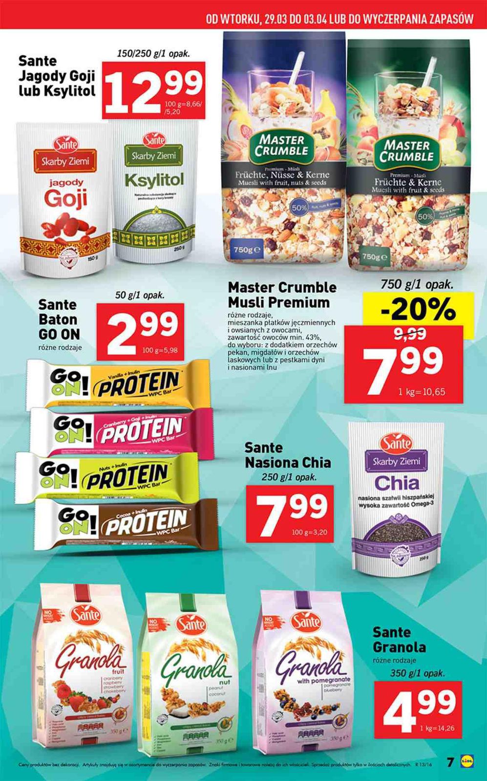 Gazetka promocyjna Lidl do 03/04/2016 str.7