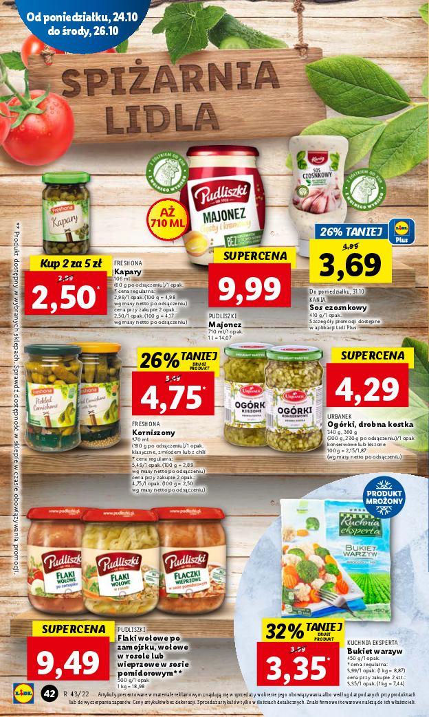 Gazetka promocyjna Lidl do 26/10/2022 str.42