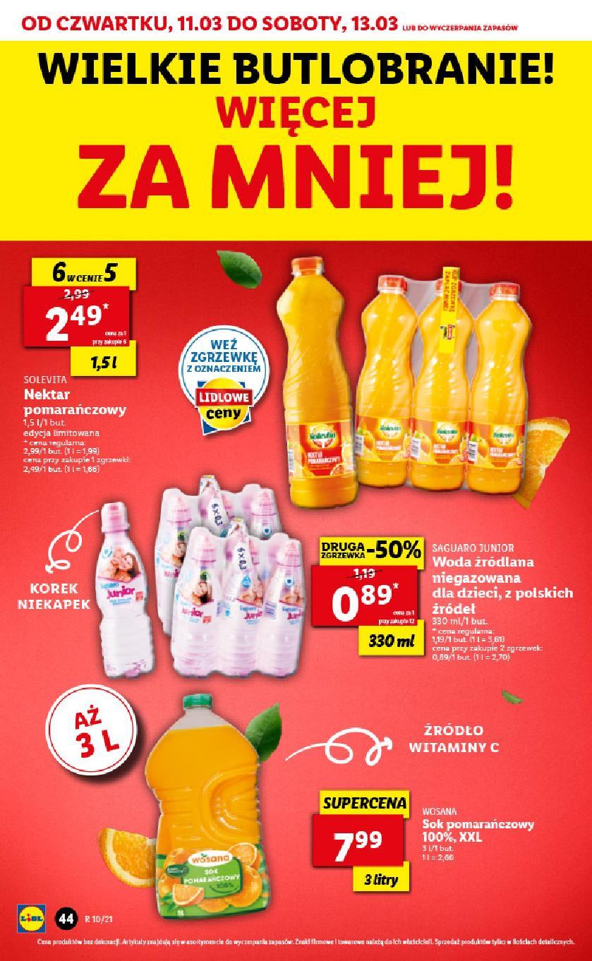 Gazetka promocyjna Lidl do 13/03/2021 str.44