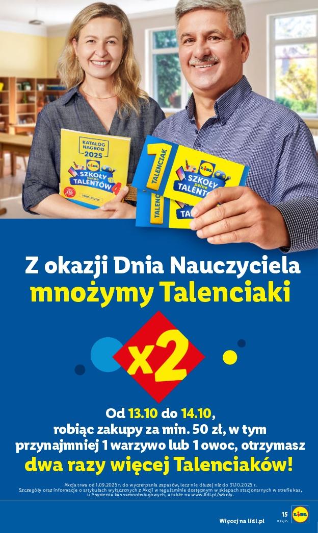 Gazetka promocyjna Lidl do 15/10/2025 str.15