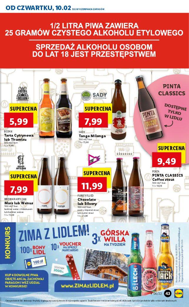 Gazetka promocyjna Lidl do 12/02/2022 str.43