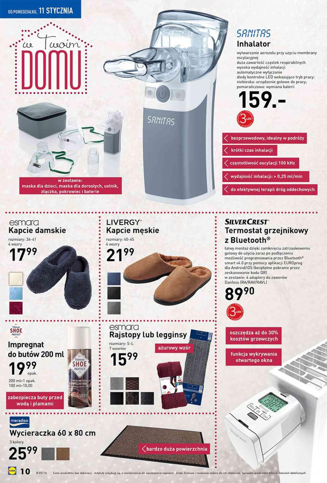 Gazetka promocyjna Lidl do 17/01/2016 str.10