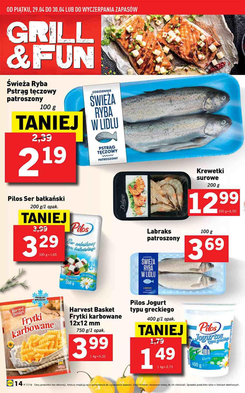 Gazetka promocyjna Lidl do 01/05/2016 str.14